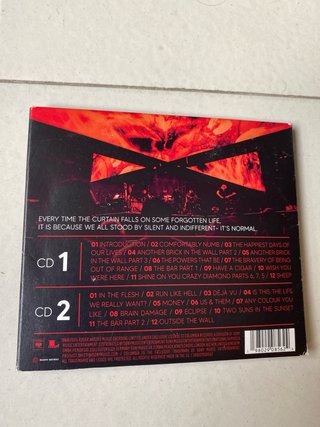 Roger Waters Live From Prague CD / Pink Floyd