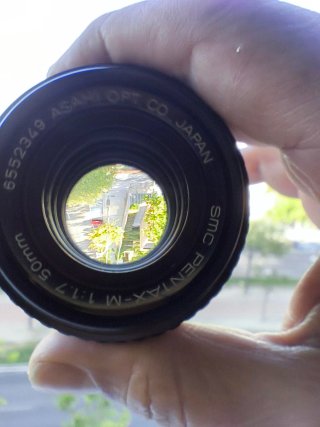 Objetivo Pentax SMC 50mm 1.7 M