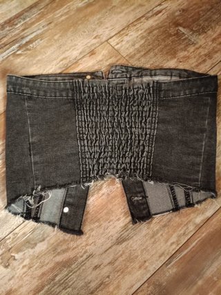 Top jeans nero