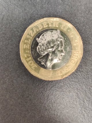 Moneda 1 libra esterlina Elisabeth II