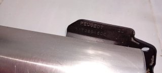 Tubo de escape para moto PEUGEOT ORIGINAL