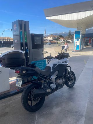 Cambio Kawasaki Versys 1000 ABS 2013 por bmw 650GT