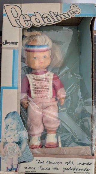 Muñeca Jesmar Pedalines