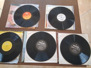 Lote 5 Vinilos Música Clásica