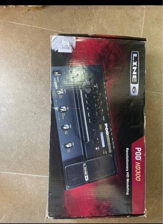 Pedal Line 6 POD HD300 Guitarra