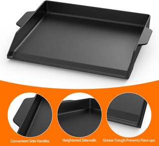 Plancha Hierro Fundido Alta