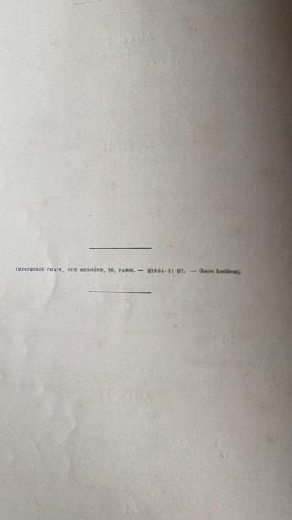 Sapho Alphonse Daudet J. Massenet Parigi 1897