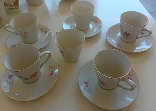 Servizio Caffè Bavaria Elfenbein Porzellan