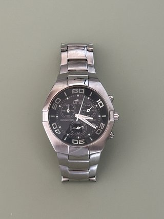 Reloj Lotus Cronógrafo Acero