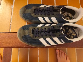 Adidas Spezial Verde y Marrón i blanco