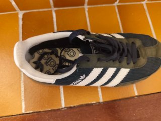Adidas Spezial Verde y Marrón i blanco