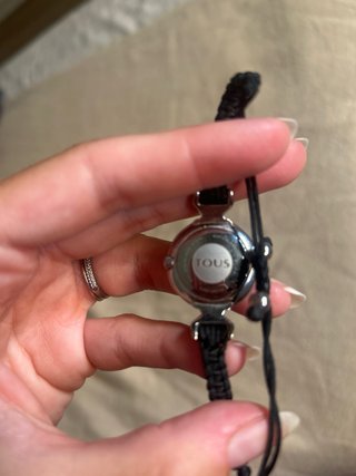 Reloj Tous Pulsera Negro y Plateado