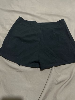 Falda pantalón negra talla S
