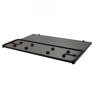 Cubierta de Tonneau de Cama de Camión Plegable en Tres Piezas, Compatible con Toyota Tacoma 2016-2023, Cama de 5' (60.5"), Solo se Ajusta a 5.0' x 4.6' (60.5" x 55.0") en el Interior de la Cama, C...