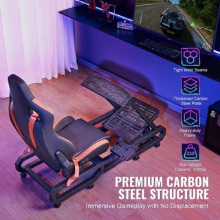 Soporte de Volante de Carreras de Alta Resistencia para Logitech G923/G920/G29 Carga Máxima 150 kg