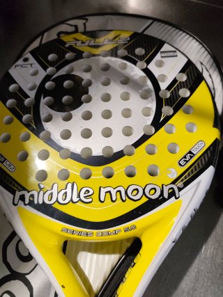 2 Palas de Pádel Middle Moon y Dunlop