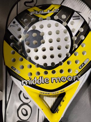 2 Palas de Pádel Middle Moon y Dunlop