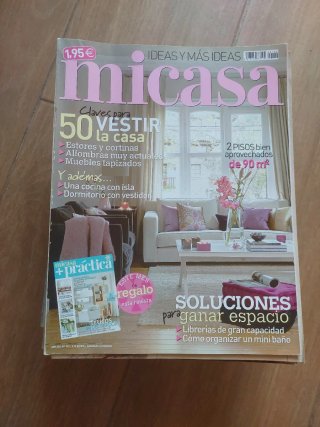 Lote 15 revistas decoración