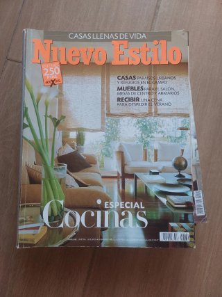 Lote 15 revistas decoración