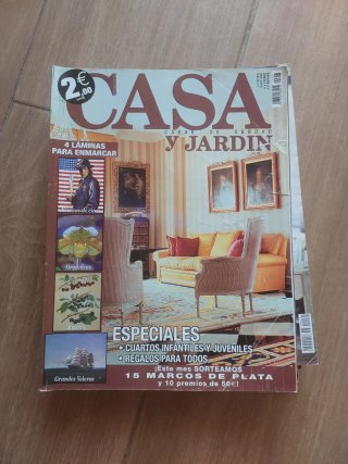 Lote 15 revistas decoración