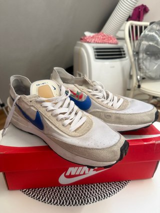 Zapatillas Nike Beige y Azul