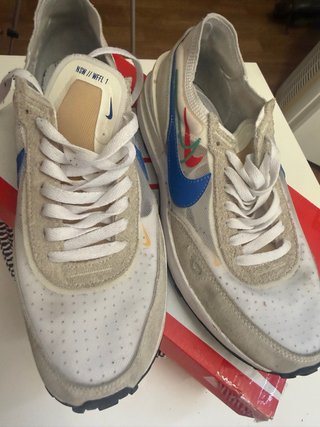 Zapatillas Nike Beige y Azul