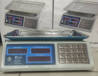 Báscula Digital LED 40kg a batería y a luz NUEVA