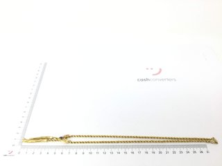 E468857-0 CADENA ORO 18K CON CIRCONITA 28CM