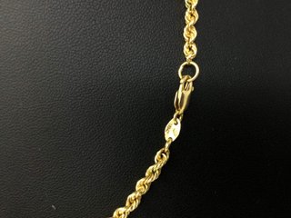 E468857-0 CADENA ORO 18K CON CIRCONITA 28CM