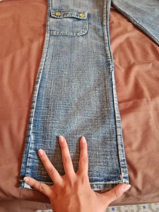 Pantalones vaqueros vintage tiro bajo