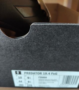 Botas de fútbol Adidas Predator Talla 44