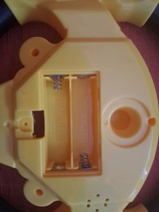 Volante musical infantil amarillo