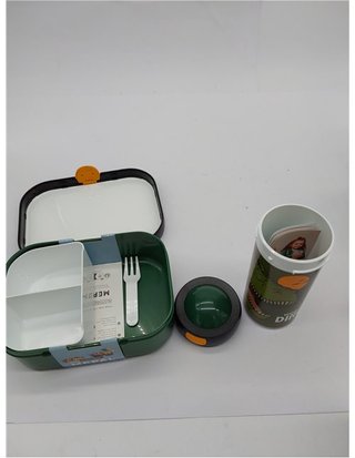 Mepal - Fiambrera Campus - Fiambrera para Niños con Vaso Escolar y Fiambrera - Fiambrera & Botella para Llevar - Apta para Lavav