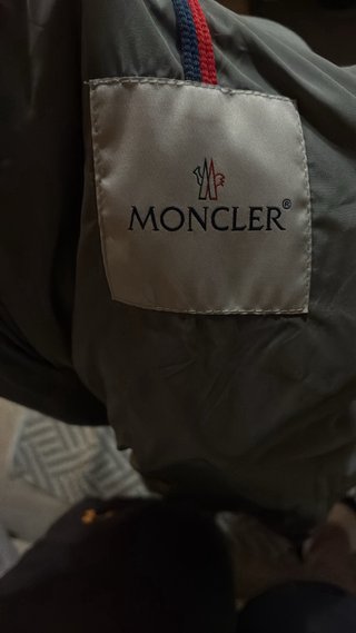 Chaqueta Moncler Gris Hombre