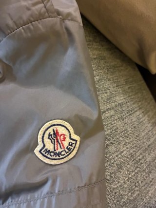 Chaqueta Moncler Gris Hombre