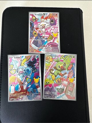 Pokemon TCG: Scorbunny, Sobble, Grookey