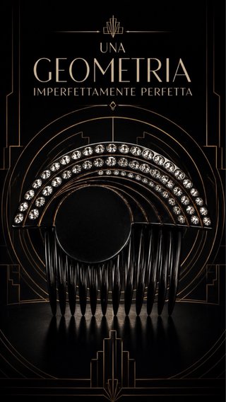 Pettinessa Anni 40/50 Art Déco antica