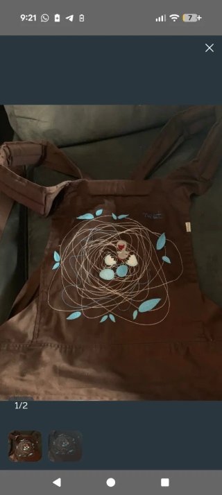Mochila Mei Tai Portabebés Nido Pájaros