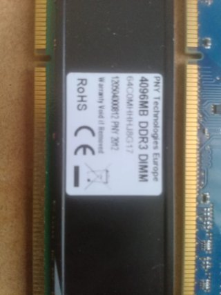 Memorias RAM 4Gb DDR3 1333MHz