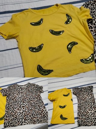 Lote  Tops/Camisetas sin mangas