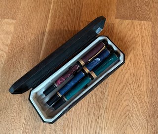 3 penne stilografiche vintage IRIDIUM