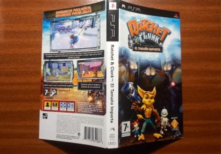 Cajas PSP Ratchet & Clank + Insert y recambio