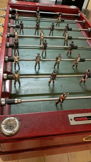 Futbolín Madera Maciza