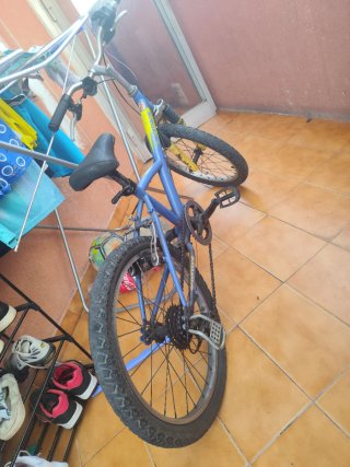 Bicicleta Montaña Azul