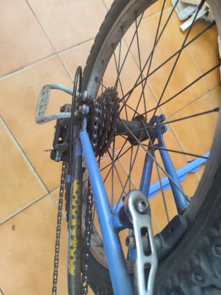 Bicicleta Montaña Azul