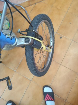 Bicicleta Montaña Azul