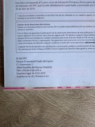 Religión católica, 4 Primaria Nuestra Casa : Má...