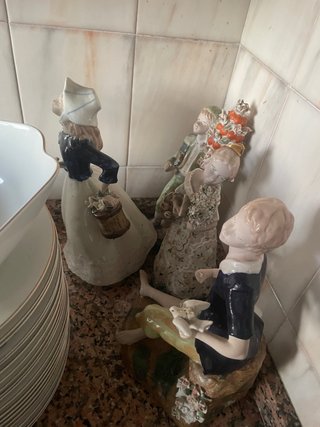 Figuras de cerámica vintage