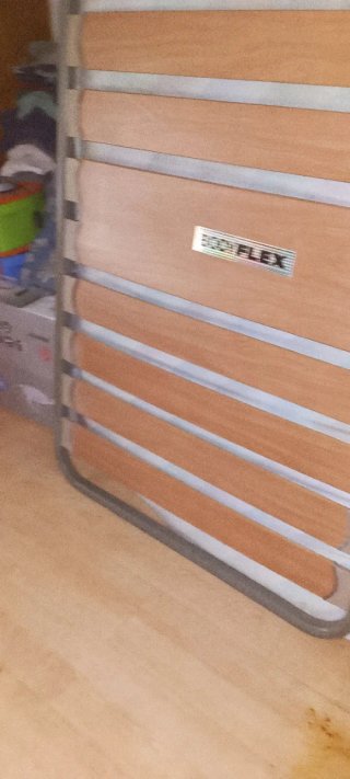 Somier BODYFLEX 1.10x1.80 patas quita/pon
