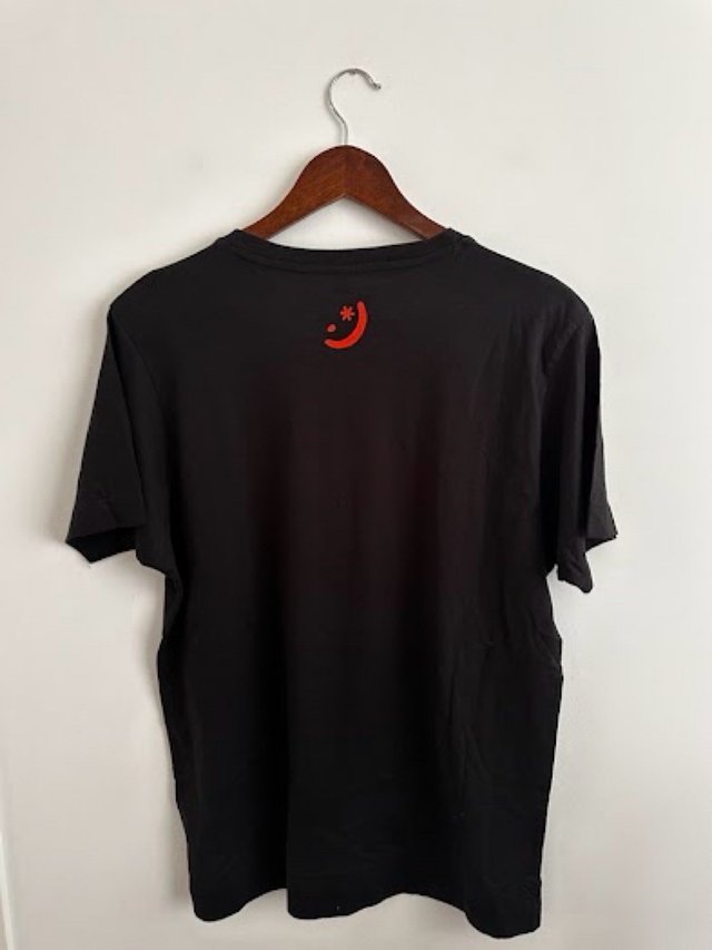 Camiseta ELSINVIVIR Negra y Roja Talla M